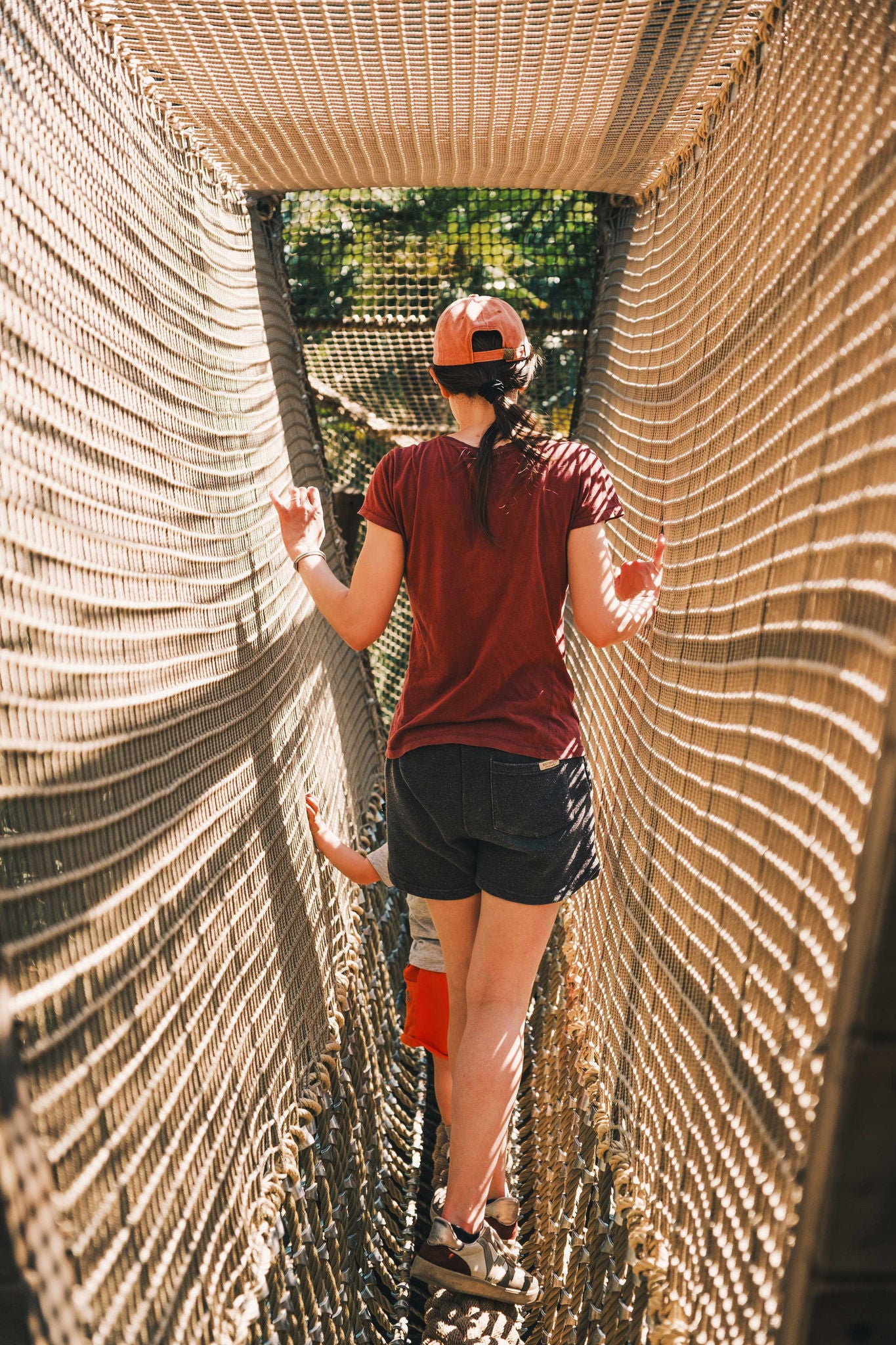 parcours aventure en famille près de Lyon