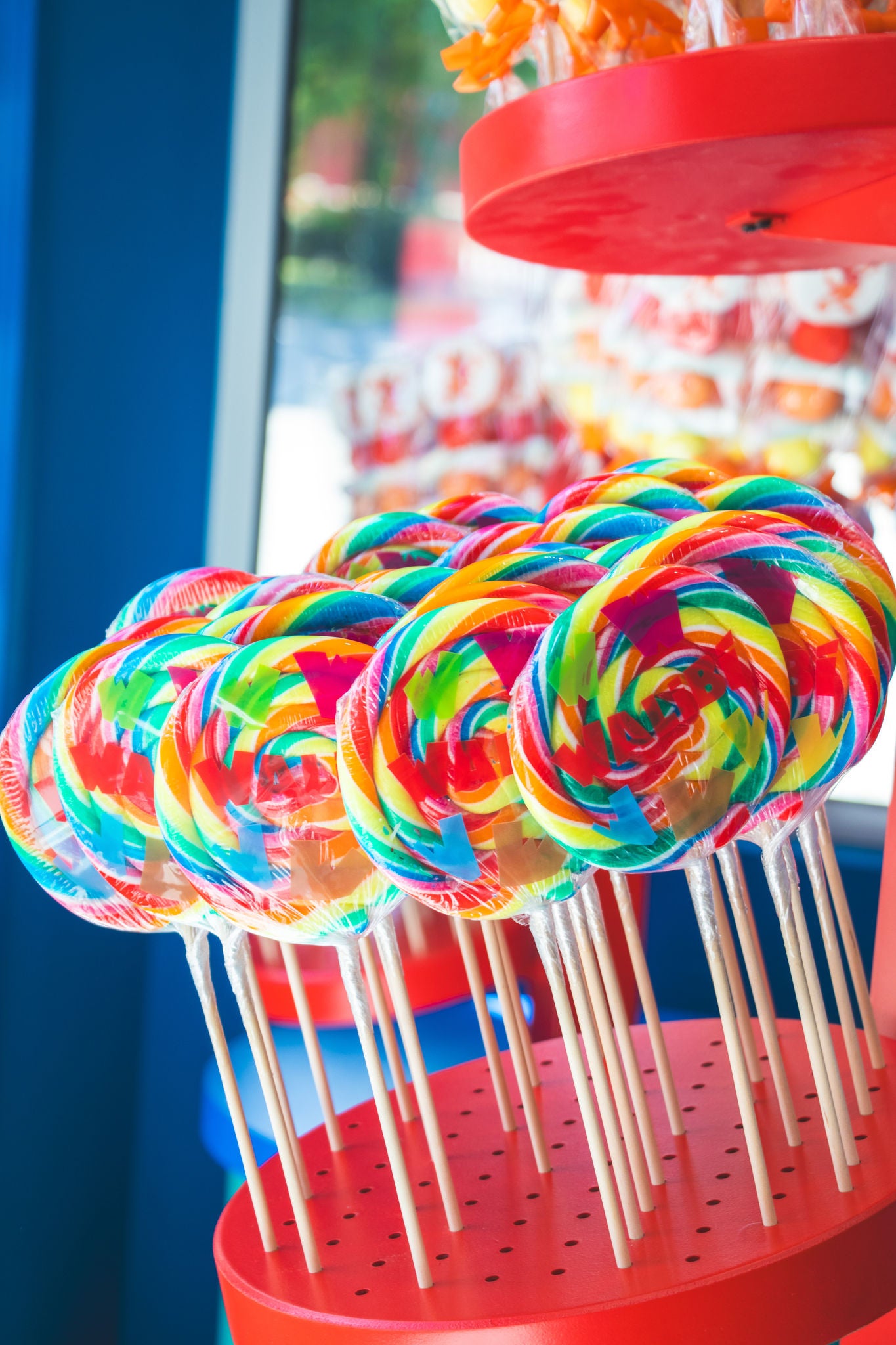 sucette géante confiserie walibi