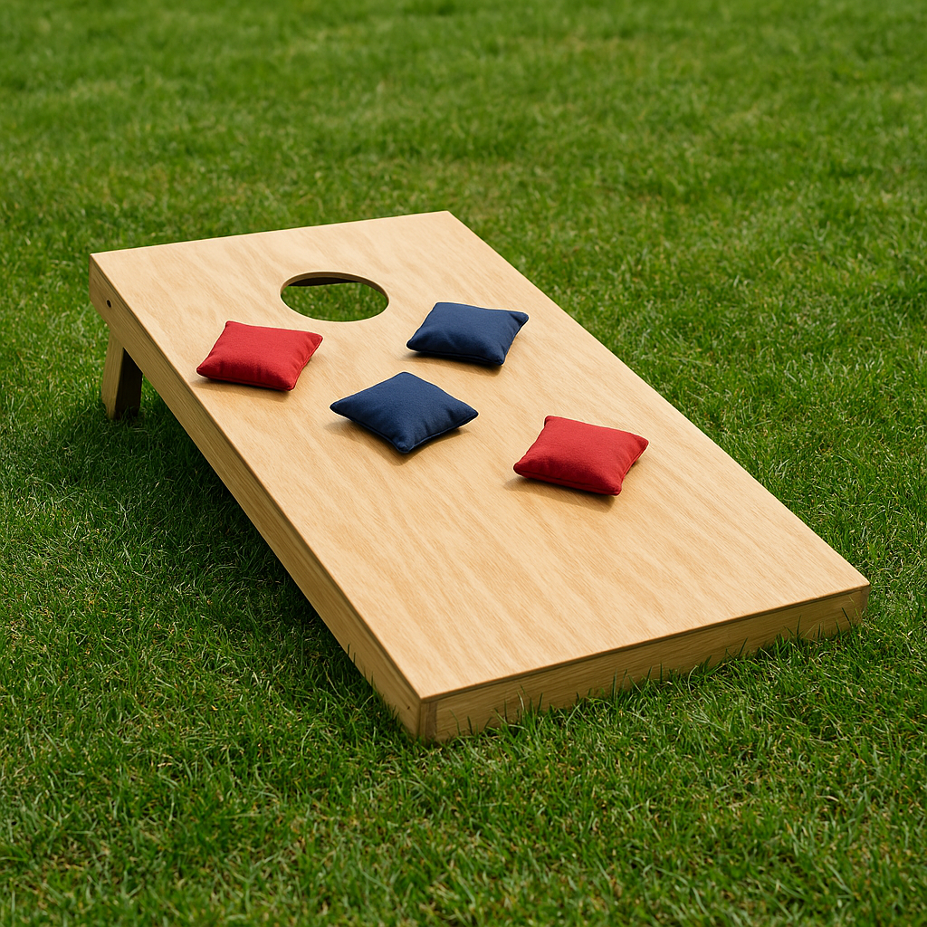 Timber Festival : Jeu de cornhole à Walibi Rhône-Alpes