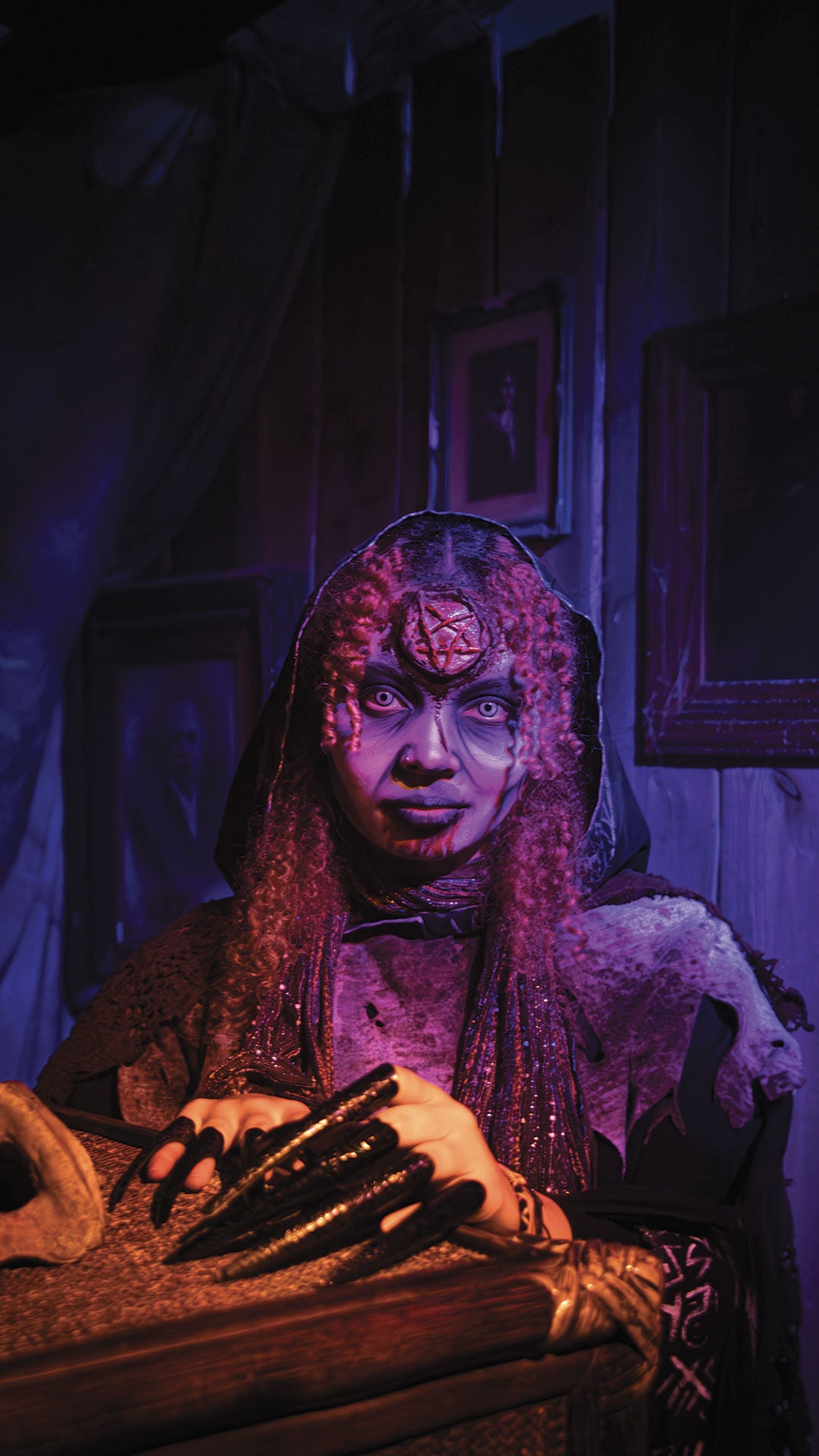 Préparation de visite pour Halloween à Walibi Rhône-Alpes