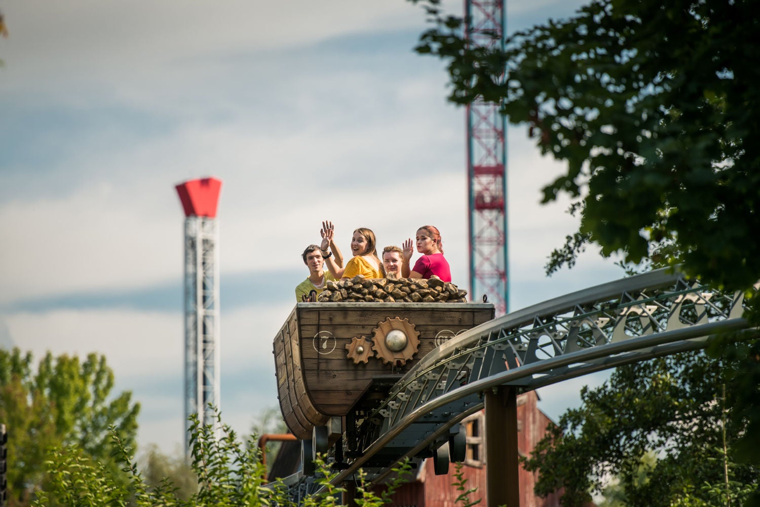 Shooting publicitaire Walibi saison 2021-2022