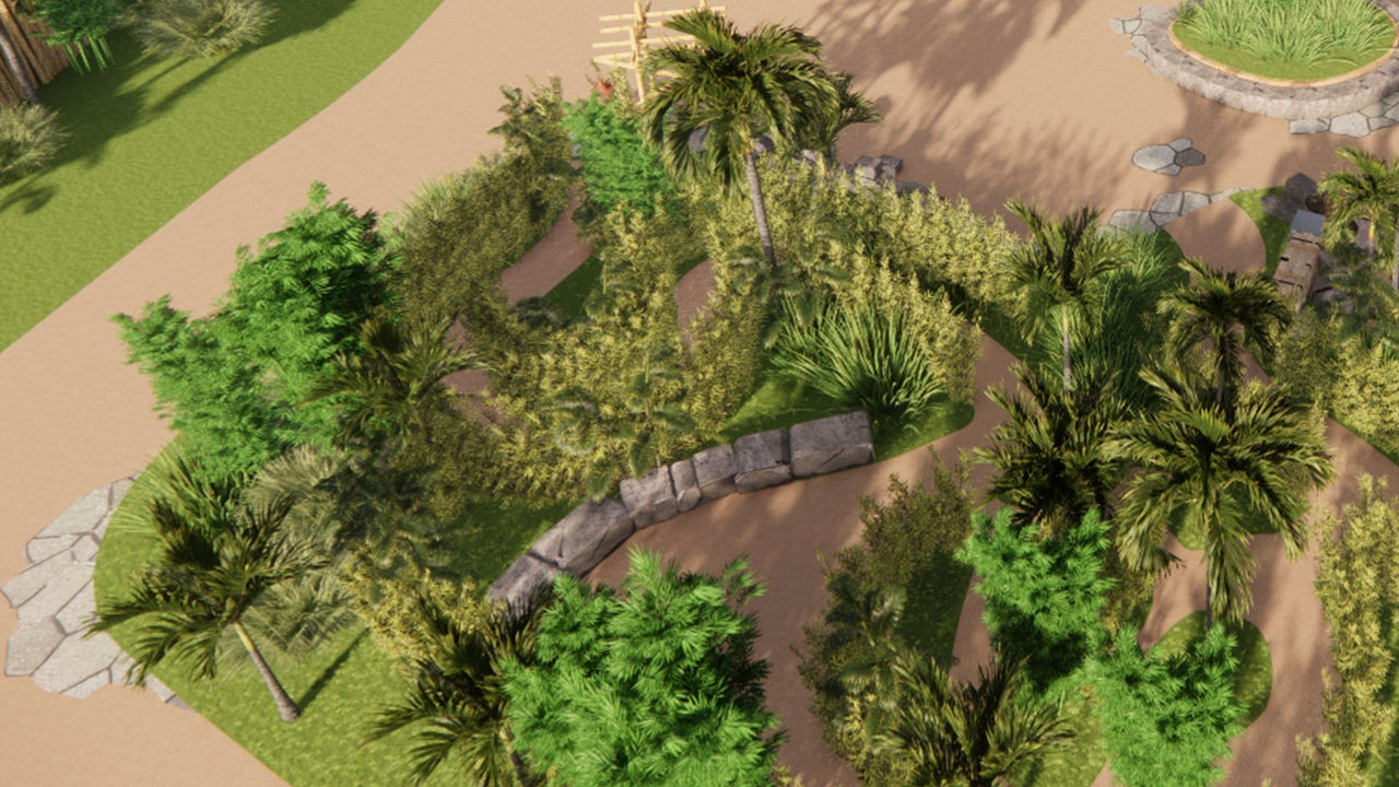 Labyrinthe végétal : le passage oublié à Walibi Rhône-Alpes