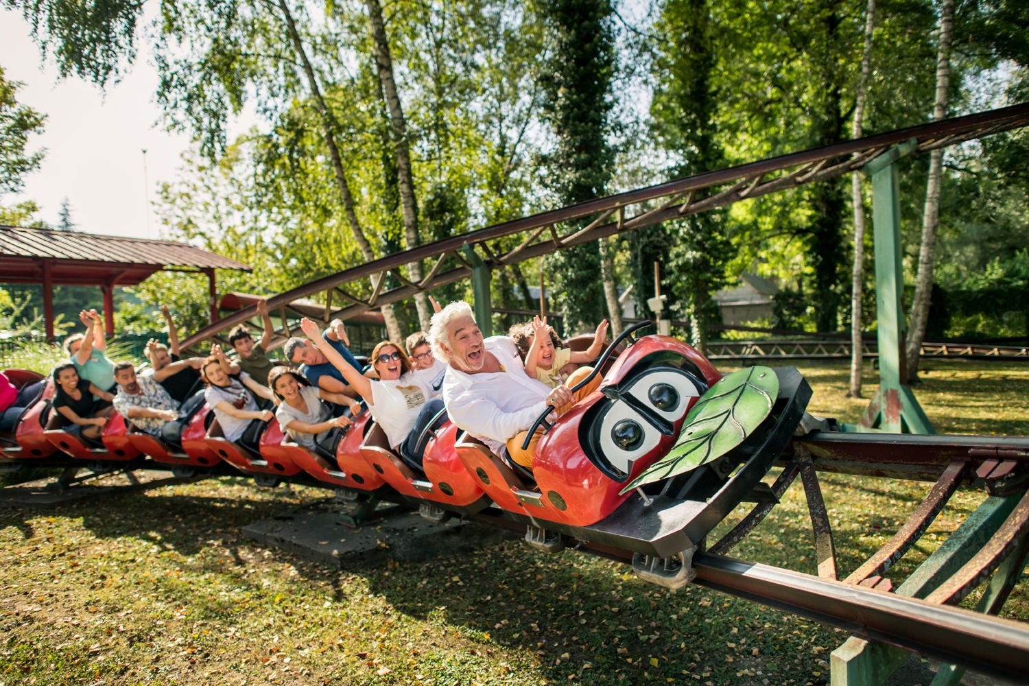 Shooting publicitaire Walibi saison 2021-2022