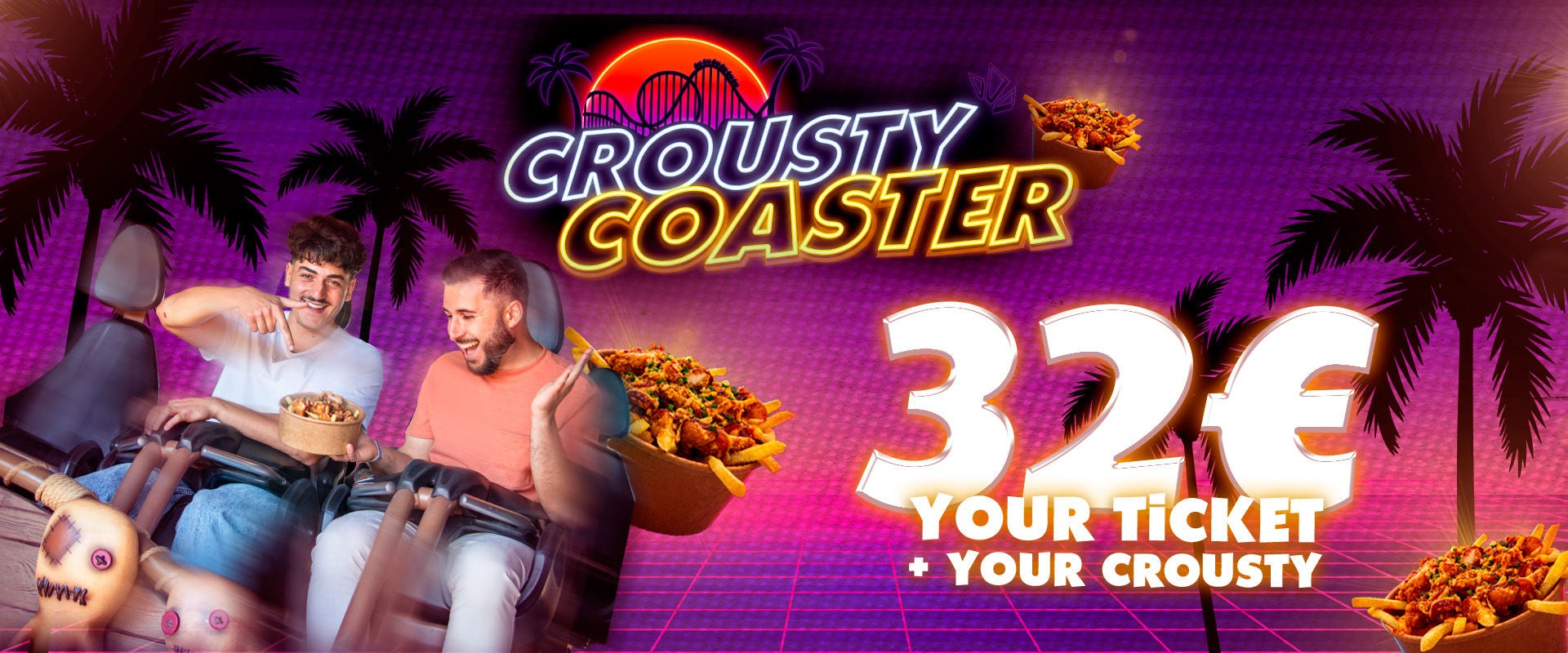 limited-time offer crousty and coaster