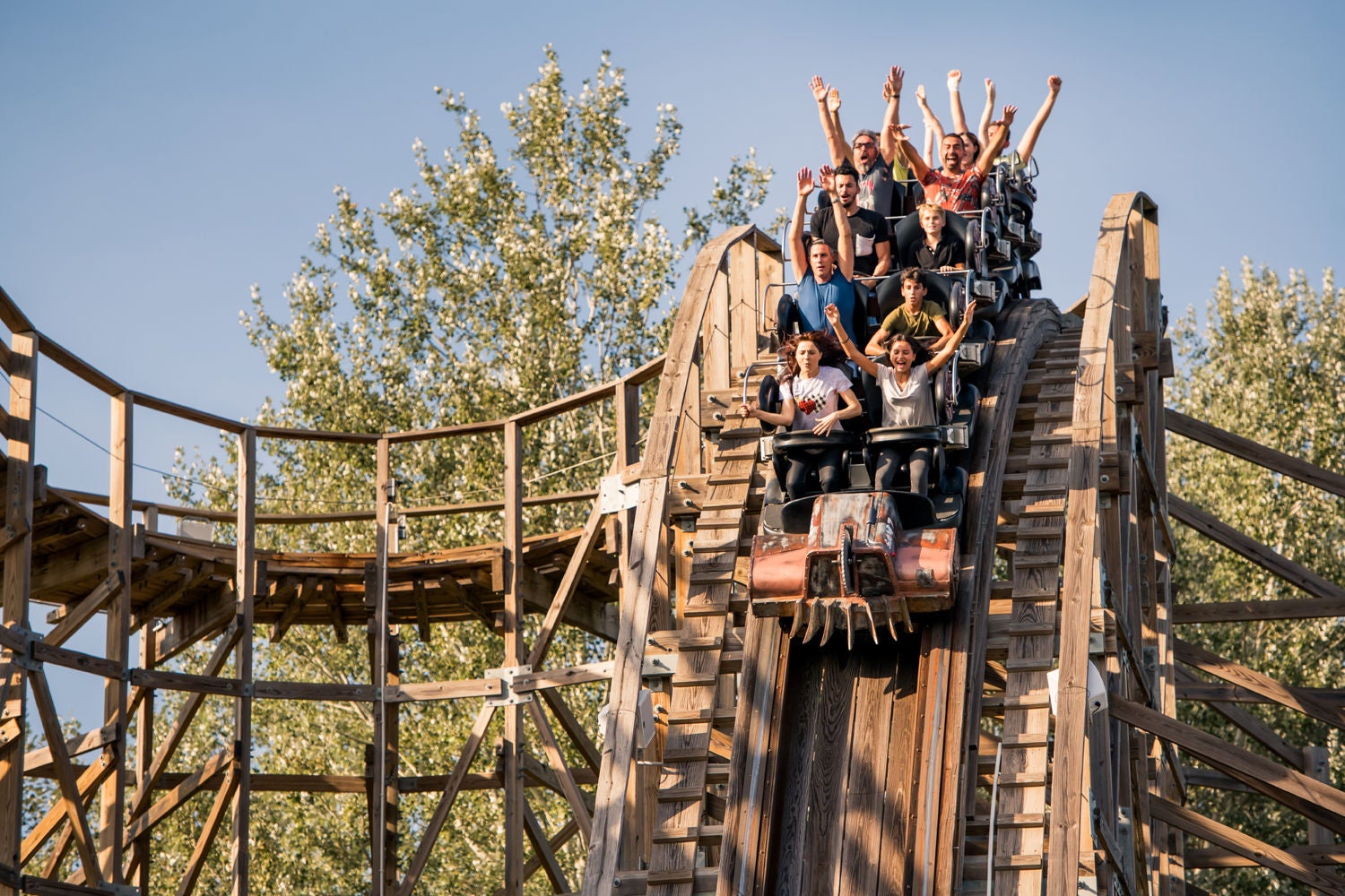 Shooting publicitaire Walibi saison 2021-2022