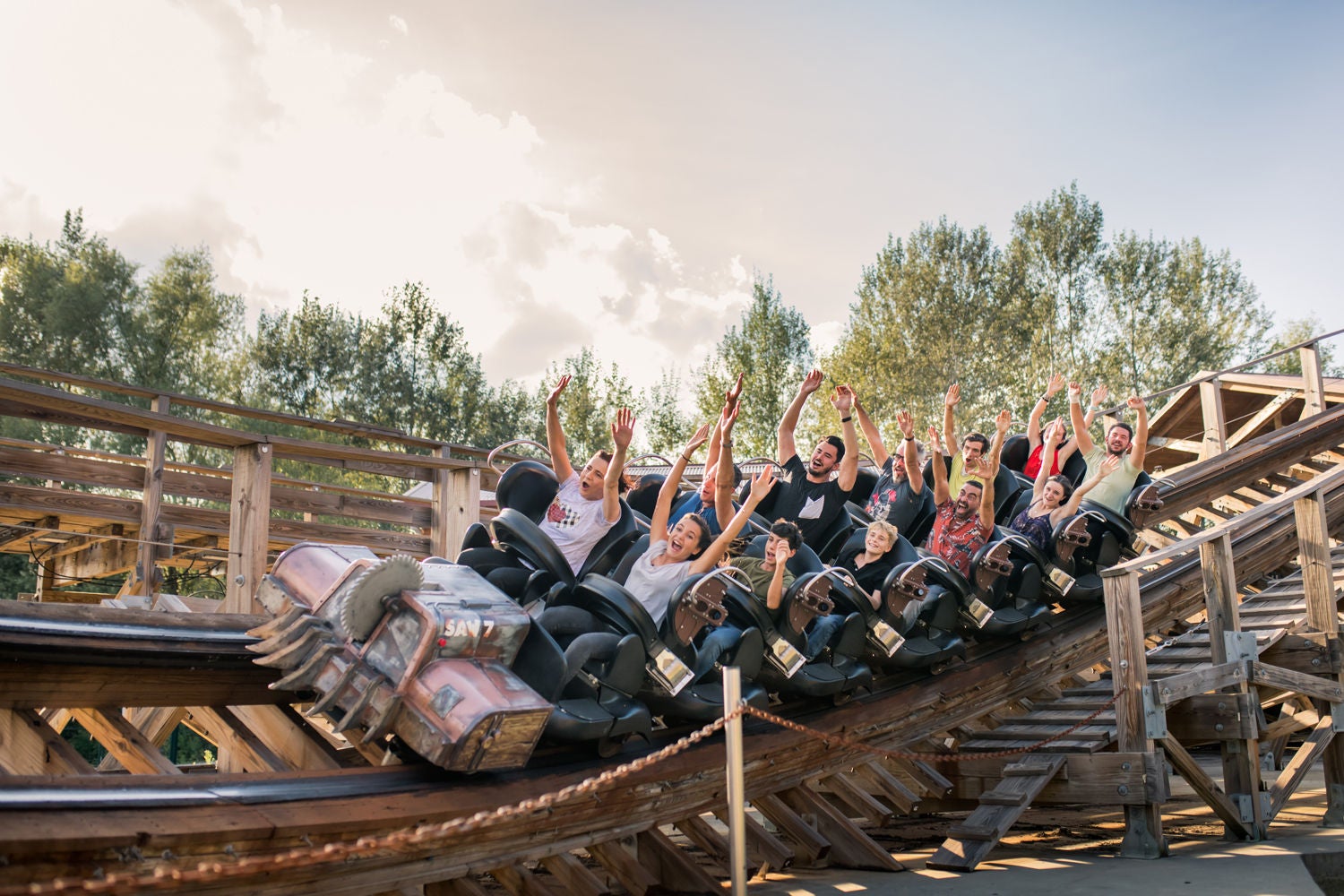 Shooting publicitaire Walibi saison 2021-2022