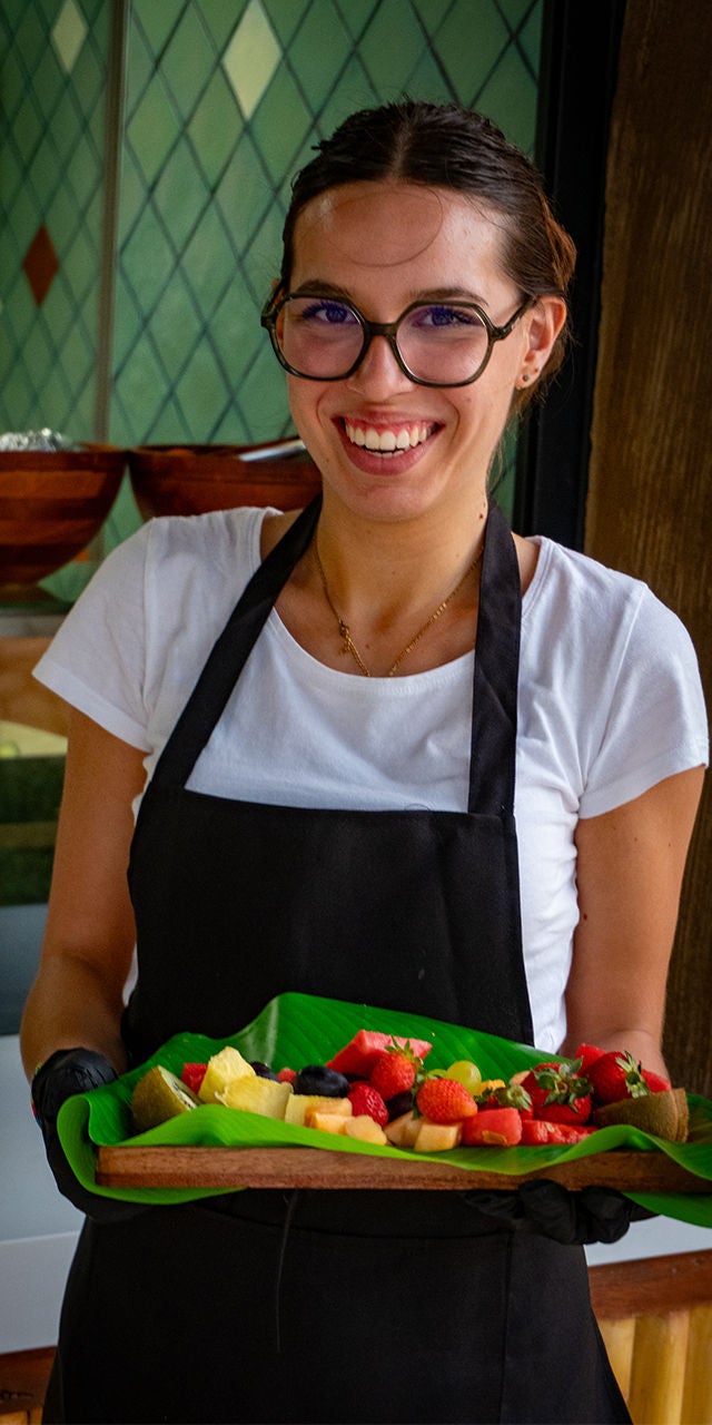 serveuse restaurant Walibi Rhône-Alpes