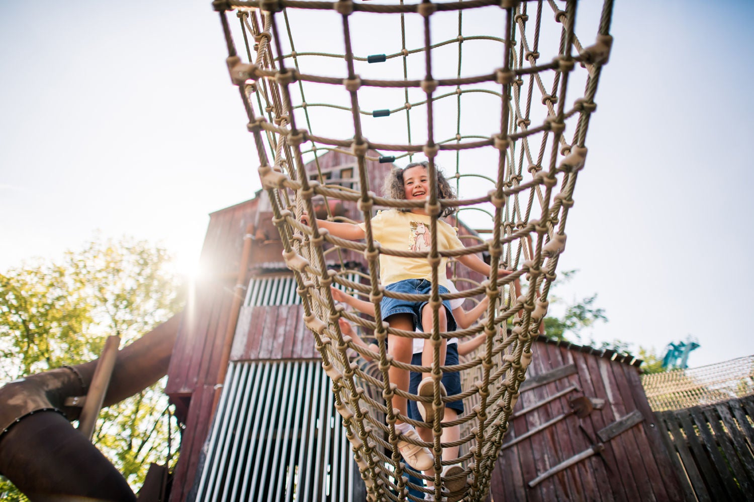 aire de jeux pour enfants à Walibi