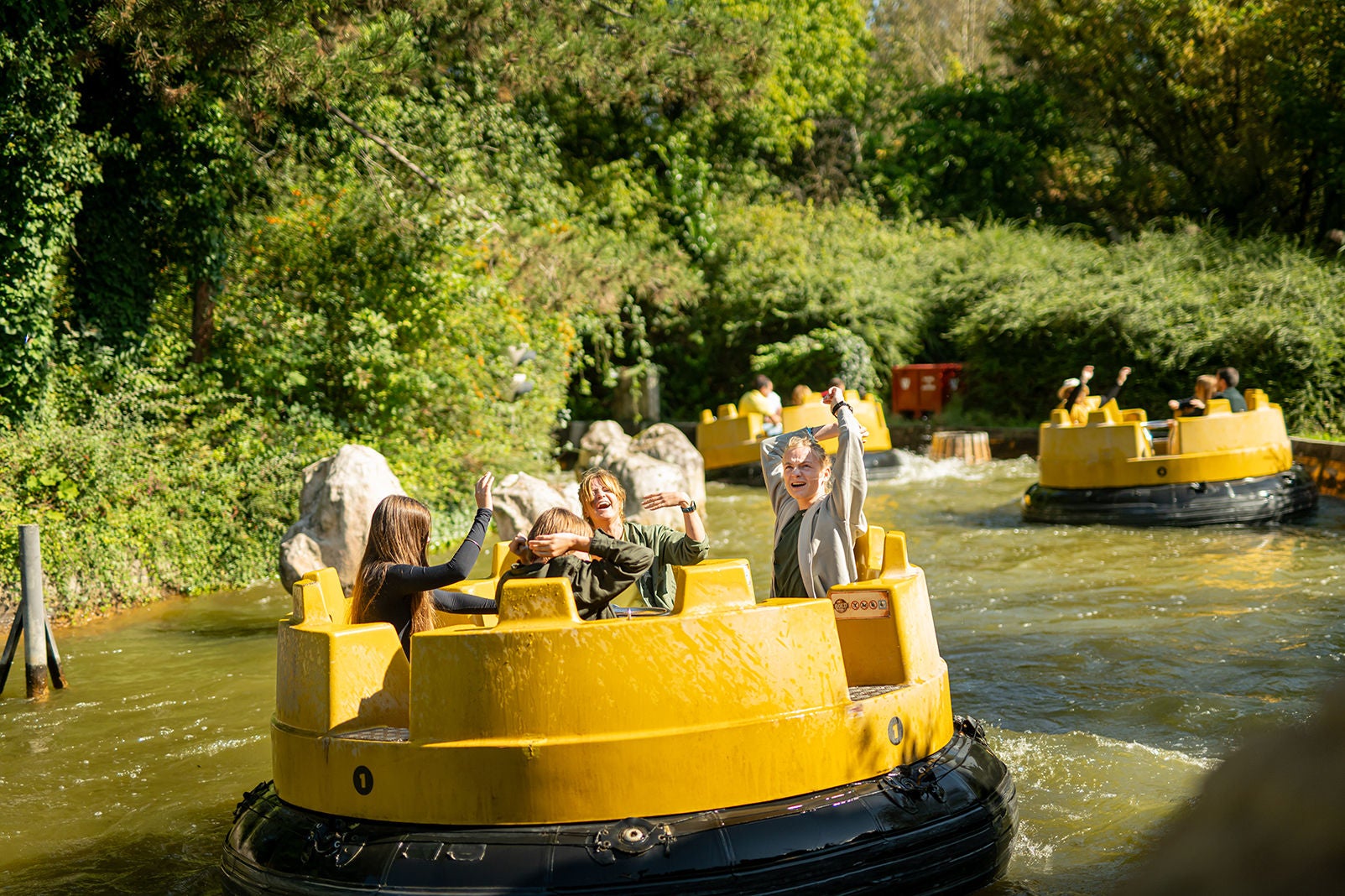 Gold River - attraction famille à Walibi Rhône-Alpes