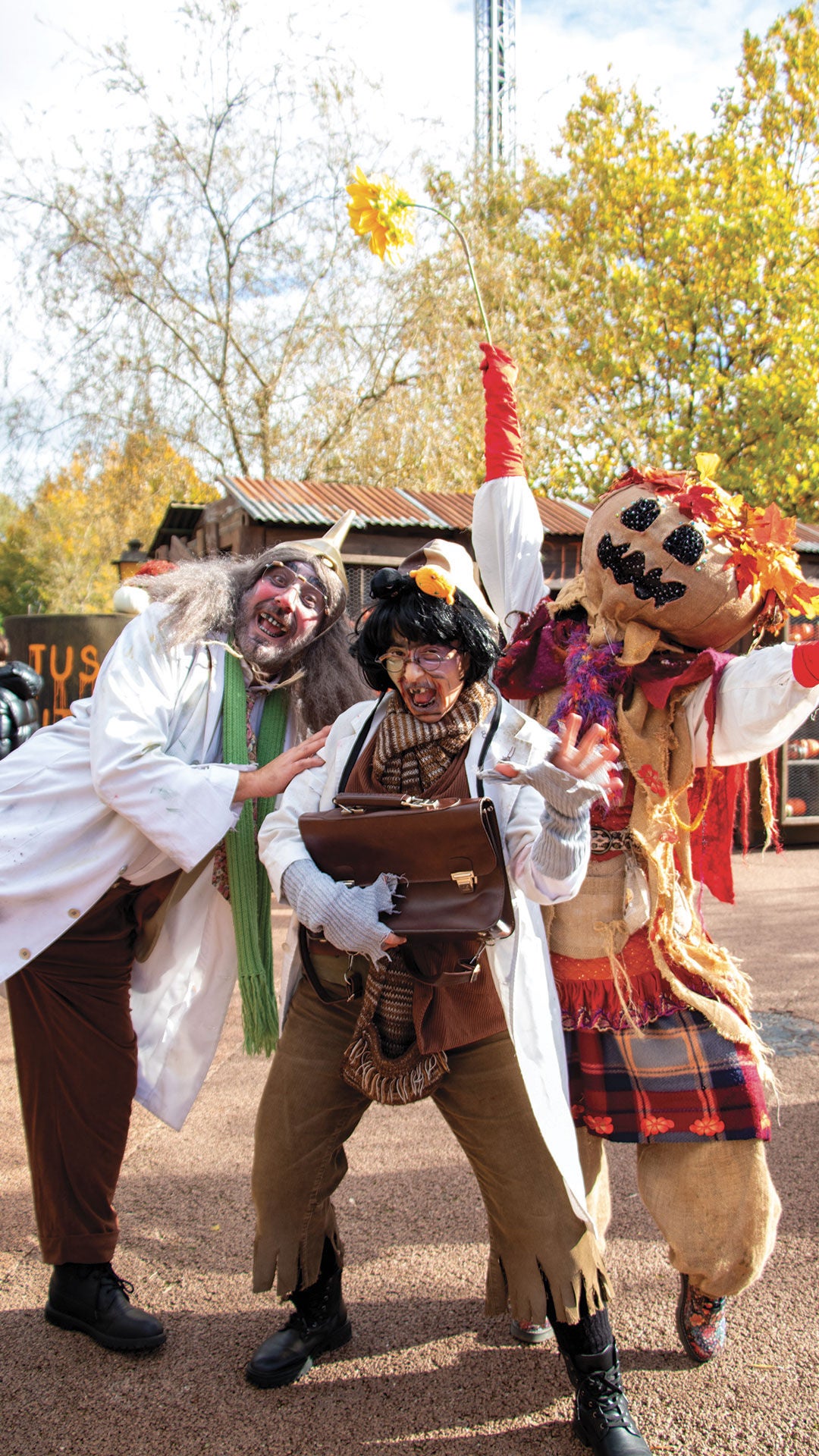 Animations halloween familiales dans le parc Walibi Rhône-Alpes