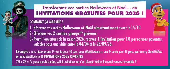 offre promotionnelle sortie groupe walibi rhône alpes