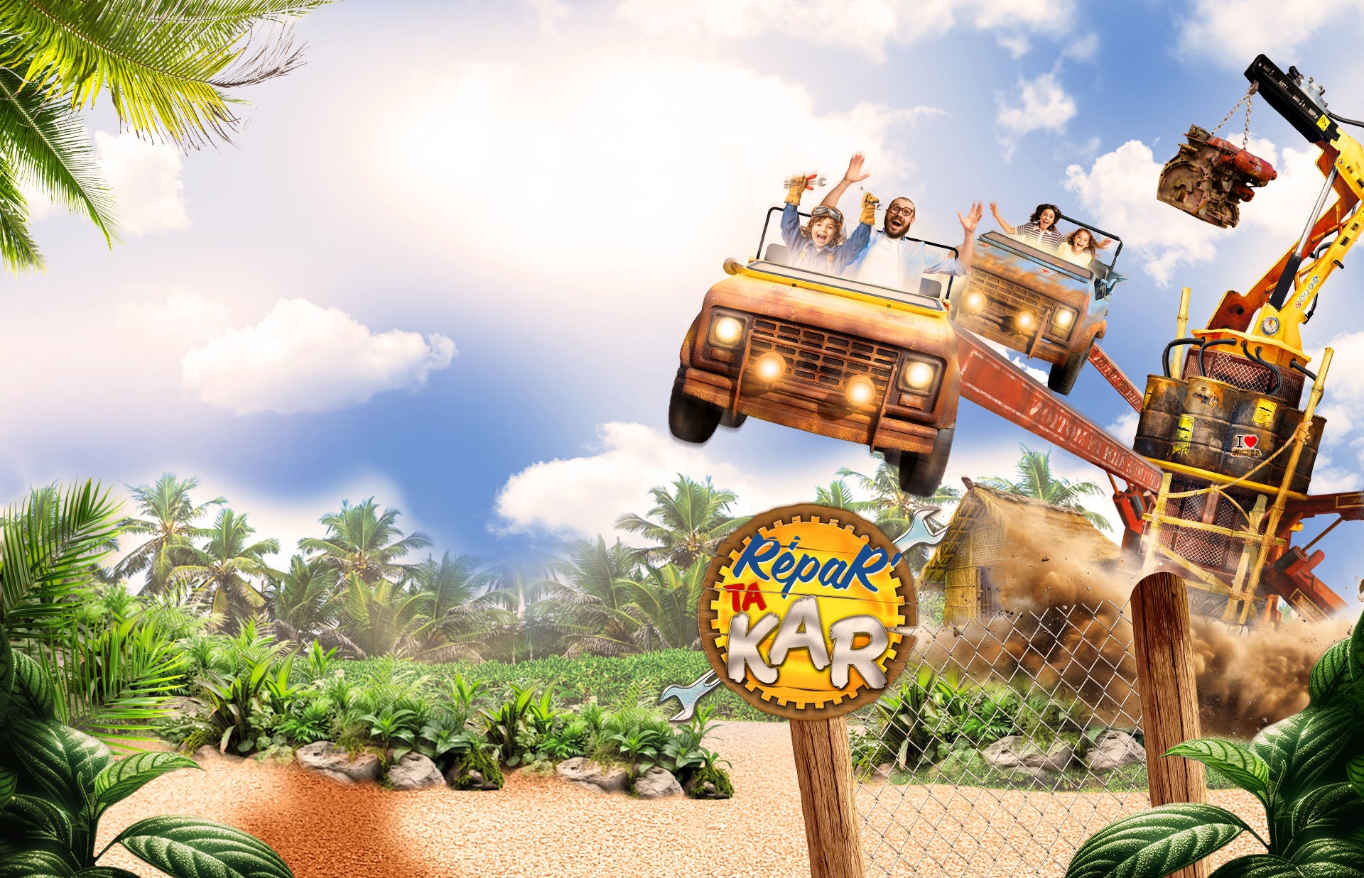 Parc d'attractions près de Lyon - RépaR'TaKar