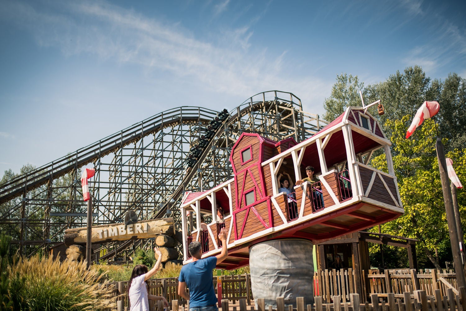 Shooting publicitaire Walibi saison 2021-2022