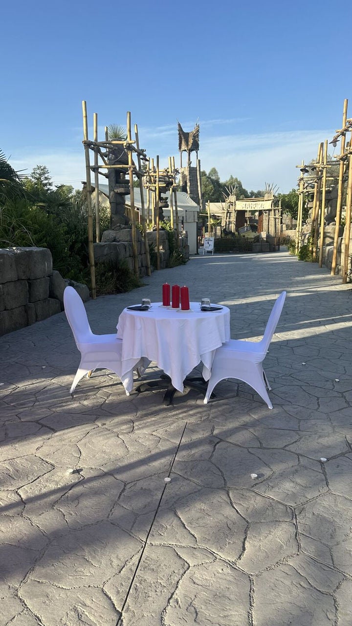 restaurant diner romantique walibi rhône-alpes