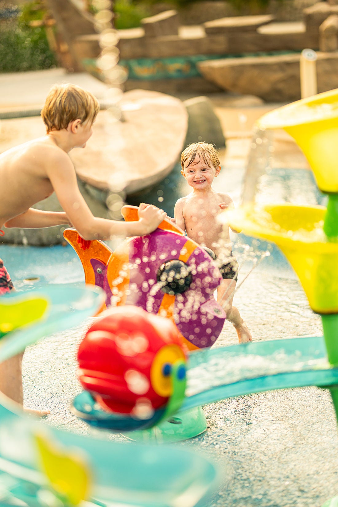 Aire de jeux aqualudique