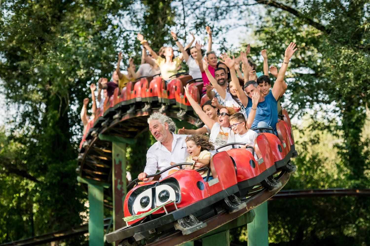 Shooting publicitaire Walibi saison 2021-2022