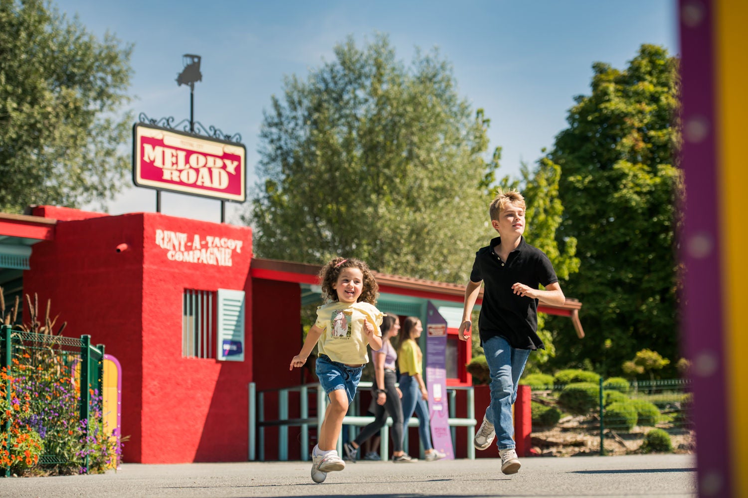 Shooting publicitaire Walibi saison 2021-2022