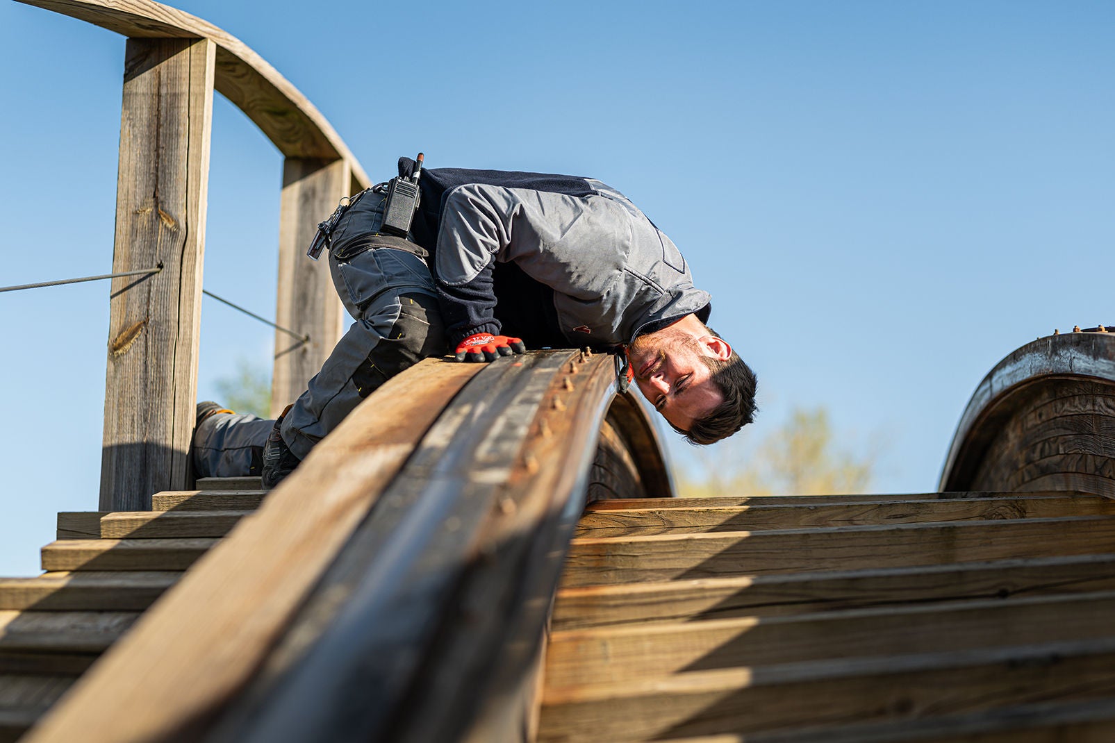 employé de restauration walibi